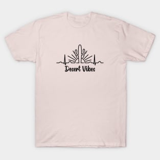 Desert Vibes Heartbeat T-Shirt